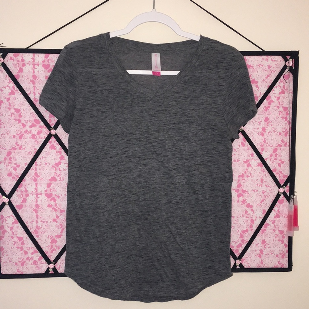 Gray shirt